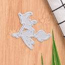 Halloween Witch Metal Cutting Dies Stencil for DIY Scrapbook Album Card Maki Gw
