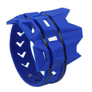 Motorcycle Exhaust Muffler Silencer Protector Guard 38.8x4.5x11cm Blue Molden