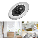 3Pcs Stainless Steel Silicone Strainer Floor Drain Cover Plug Anti-Blocking B8W7