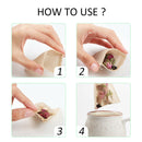300pcs Tea Bag Filter Paper Strong Penetration Drawstring Kitchen Disposable