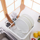 Foldable Dish Rack Kitchen Storage Holder Drainer Bowl Tableware Drying RacSEAU