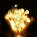 30LED Battery Box Ball String Light Christmas Party Decorative Lamp (4.5m) A