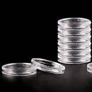 10X 40mm Applied Clear Cases Coin PRrage Capsules Holder Plastic Reusabl3 TR