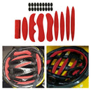 10pcs/set Helmet Padding Kit Replacement Foam Pads Set Adhesive Motorcycle