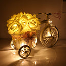 20LED Rose Wedding Garden Party Christmas Decoration String Light White A