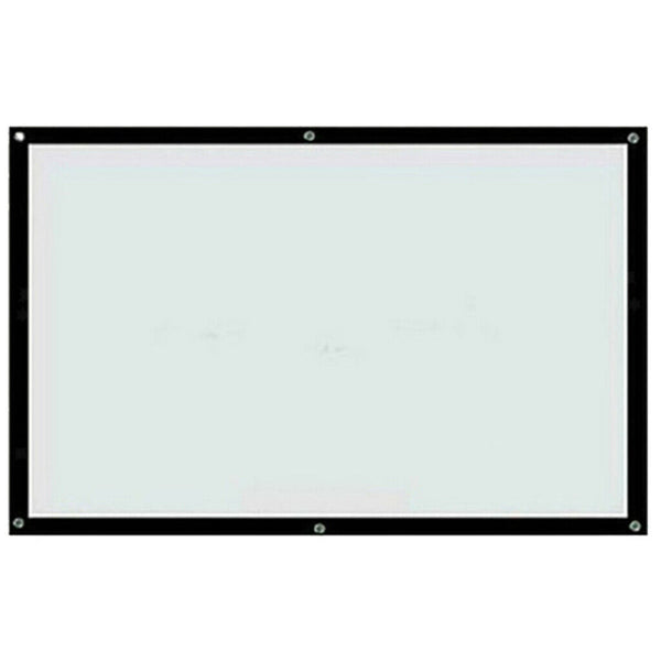 Portable 60" 16:9  Projector Screen Outdoor Movie for Home Theater