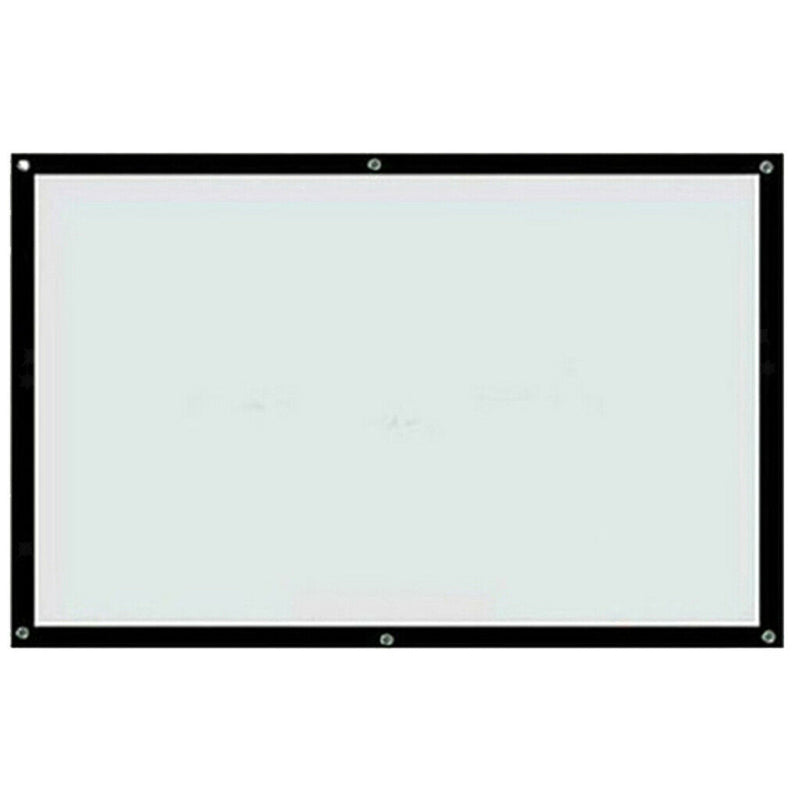 Portable 60" 16:9  Projector Screen Outdoor Movie for Home Theater