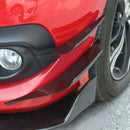 4Pcs Front Bumper Canards Splitter Body Diffuser Fins Body Spoiler Canard U