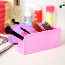 Plastic Desktop Desk Organizer Office Pen Pencil Holder Makeup Storage Tray