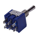 10 Pcs AC 125V 6A Amps ON/ON 2 Position DPDT Toggle Switch