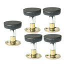 5x 47-64mm Threaded Bed Frame Anti-Shake Tool Bed Headboard Stopper Easy Install