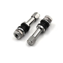 4x TR48E Bolt-in Auto Car Tubeless Wheel Tire Valve Stems Dust Caps LJ