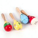 Toddler Wooden Instrument Rattles Musical Baby Rattle Shaker Toys NEWLY