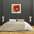 5D DIY Diamond Painting Bright Flower Full Round Drill Embroidery (LG141)