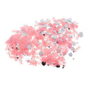 Baby shower Love Confetti Easter Party Rabbit Throwing Sprinkles Pink+Green