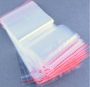 Useful 100X 10*15cm Resealable Zip Lock Plastic Bags Reseal Clear Ziplock Cli FT