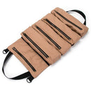 Super Tool Roll, Large Wrench Roll, Big Tool Roll Up Bag, Canvas Tool Organ G6E8