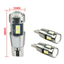 2pcs Canbus T10 3030 10SMD LED Bulb for Car Reading Lamp Clearance Light A