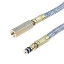 52cm Stainless Steel Pipe with Brass joint Extended Gas Adapter, Durable and