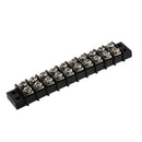 6 +10 Gang Terminal Block Nickel Plated Brass