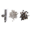 1pc eyelet tool set grommet kit +100 eyelets for diy kydex sheath huning part ME