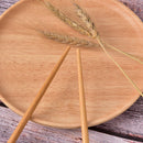 Natural Bamboo Woods Chopsticks Carbonizations ChopSticks Reusable Sushi Sti BX