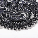 Leopard Glitter Sequins Embroidery Sew on Patch Applique Hat Bag Badge Motif