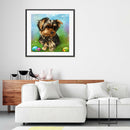 Full Round Drill Picture DIY Costume Dog Diamond Painting Poster (W566)