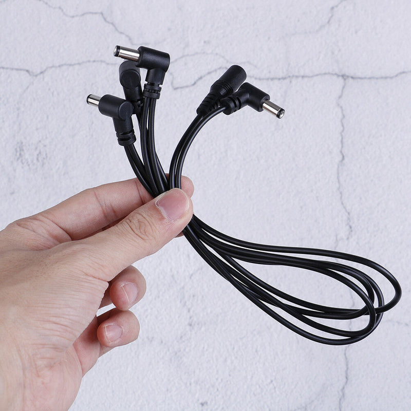 1 To 4 Way guitar pedal power supply cable cord line adapter daisy chain M&E