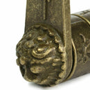 Chinese Old Style Carved Word Password Padlock Locks