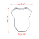 7 Pcs/Set Stainless Steel DIY Cookie Cutter Biscuit Mould Baking Decorating  Gw