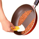 Pan Cleaning Scraper Silicone Kitchen Spatula Cake Baking Tool Pastry Spatul Bj