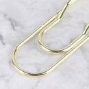 5X Portable Paper Clips Metallic Pen Holder Notebook Accesssories Desk Organi OZ
