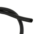 50 Ft 3/8inch Split Wire Loom Conduit Polyethylene Tubing Black Color Sleev B5T7