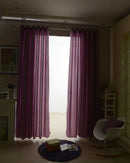 100x200cm Tulle Door Window Curtain Drape Panel Sheer Valance Divider Purple