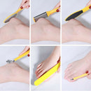 10In1 Pedicure Paddle Foot Scraper Pumice Stone Brush File For Hard Skin Remover