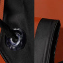 Waterproof PU Leather Apron Industrial Workshop Protective Apron Black Useful