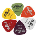 Alice 20pcs 0.71mm Smooth Nylon Medium Electric/Acoustic Guitar Picks K7L8