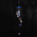 Wind chime sound tubes Butterfly Feng Shui windchimes House Decoration, Col