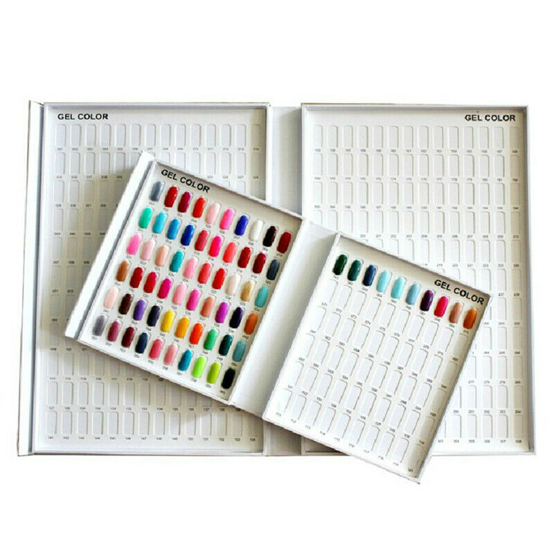 120 Tips Professional Gel Polish Display Book Chart for Nail Art Design Man N5U5