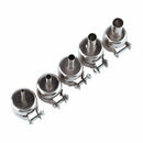 5 PCS Hot Air-Gun Nozzle Universal Gun Nozzle for 850 852D 898 858 Solderin