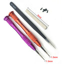 Signal Sponge Durable Screwdriver 1.5MM Tweezer Cross  Switch