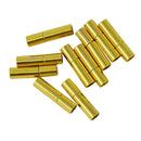 20 Sets Bracelet Clasps fits Round Leather Cord 3mm End Caps Bayonet Clasps