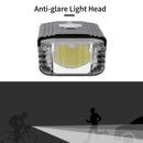 1200mAh Waterproof Bicycle Headlight Sensor LED Bike Front Light Bike Horn Light
