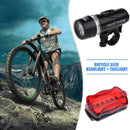 5LED Bicycle Headlight + Taillight Mountain Road Bike Rear Lamp Front Light
