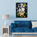 5D Diamond Painting DIY Halloween Full Round Drill Rhinestone Picture (9)