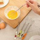 Mini Stainless Steel Whisk Egg Mixer Handheld Beater Handle Cake  Bakin COT