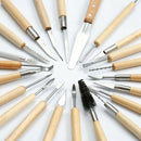 31 Pcs Arts Crafts Clay Sculpting Tools Pottery Carving Tool Set Pottery &A Q9E9