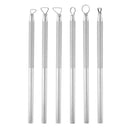 6pcs Aluminum Modelling Sculpte Pottery Clay Tools DIY Clay Carving Knives