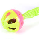 2Pcs Dumbells Rattles Bells Shaking Baby Early Development Educational Toys  JR